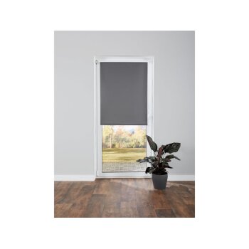 LIVARNO home Thermo Rollo, für Türen, ab 80 x 200 cm (anthrazit, 80 x 200 cm) - B-Ware sehr gut