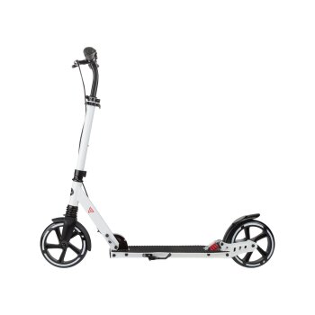 CRIVIT Big Wheel Scooter, mit Handbremse (schwarz/...