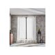 LIVARNO home Vorhangschal, in Leinenoptik, 135 x 265 cm, 2er-Set (Weiß) - B-Ware sehr gut