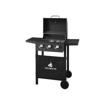 GRILLMEISTER Gasgrill, 3 Brenner, 9 kW, mit 2 Garzonen - B-Ware sehr gut