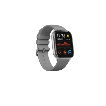 Amazfit GTS Smartwatch - mit Herzfrequenz-Messung, grau - B-Ware neuwertig