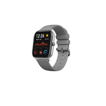 Amazfit GTS Smartwatch - mit Herzfrequenz-Messung, grau -...
