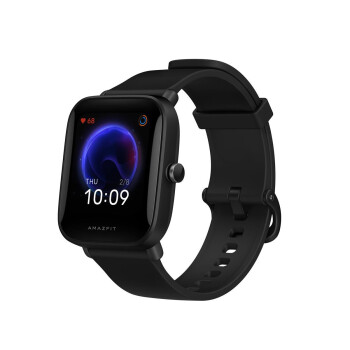 Amazfit Bip U Pro black Smartwatch, GPS 60+ Sportmodi, wasserdicht, schwarz - B-Ware sehr gut