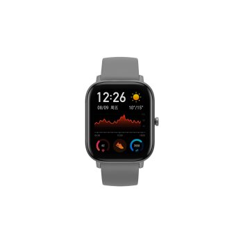 Amazfit GTS Smartwatch - mit Herzfrequenz-Messung, grau - B-Ware sehr gut