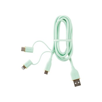 TRONIC Lade- und Datenkabel, USB-A auf USB-C, MicroUSB...