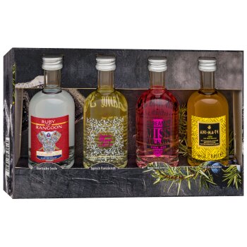 Gin des Lebens Box 4 x 0,05 l, 37,5-40% Vol
