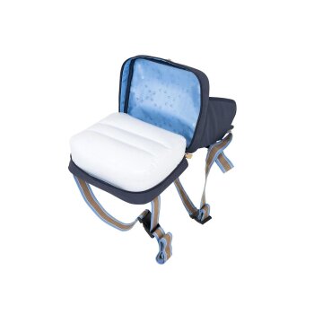 roba Boostersitz »Rock Star Baby«, mobiler Hochstuhl, blau - B-Ware sehr gut