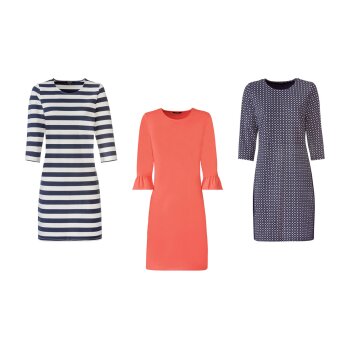 esmara Damen Kleid, leicht tailliert, besonders weich und...