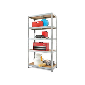 PARKSIDE® Schwerlastregal, verzinkter Stahl, 180 x 90 x 45 cm - B-Ware sehr gut