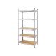 PARKSIDE® Schwerlastregal, verzinkter Stahl, 180 x 90 x 45 cm - B-Ware sehr gut