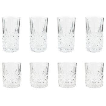 ERNESTO Longdrink-Glas / Gin- Whiskey-Wasser Glas, 4...