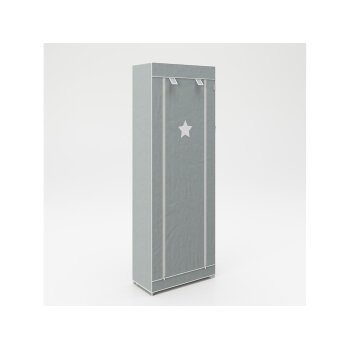 roba Textil-Aufbewahrungsschrank, steckbar, mit...