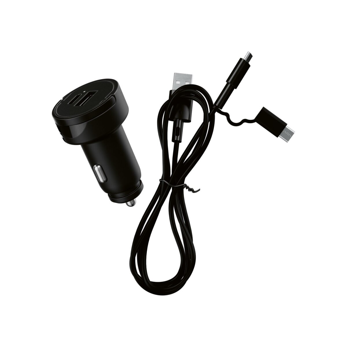 4,99 »TKHU TRONIC® 2 € Halterung USB, sehr A2«, mit Smart-Fast-Charge- gut, Kfz-Smartphone Funktion - B-Ware
