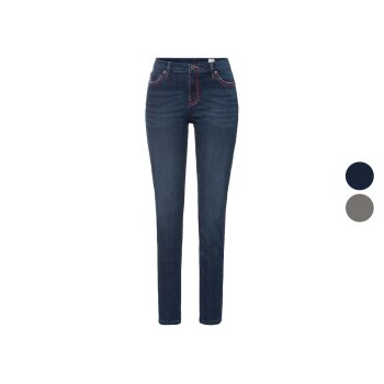 esmara Damen Jeans, Slim Fit, mit normaler Leibhöhe...