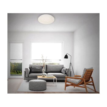 Briloner CCT LED Deckenleuchte Sternenhimmel, mit Nachtlichtfunktion, Ø 38 cm - B-Ware neuwertig