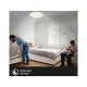 Briloner CCT LED Deckenleuchte Sternenhimmel, mit Nachtlichtfunktion, Ø 38 cm - B-Ware neuwertig