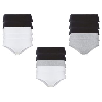 esmara Damen Hipster, 5 Stück, mit Baumwolle - B-Ware