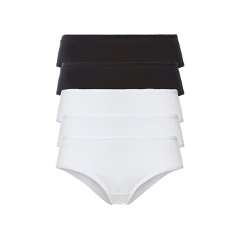 esmara Damen Hipster, 5 Stück, mit Baumwolle - B-Ware