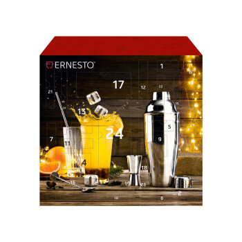 ERNESTO® Adventskalender Cocktailzubehör, 42-teilig - B-Ware neuwertig