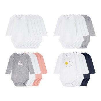 lupilu Baby Body 5er, aus reiner Bio-Baumwolle - B-Ware