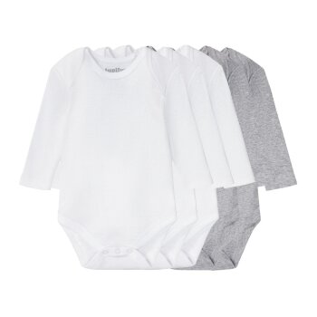 lupilu Baby Body 5er, aus reiner Bio-Baumwolle - B-Ware