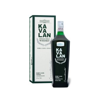 Kavalan Concertmaster Single Malt Whisky Port Cask Finish...