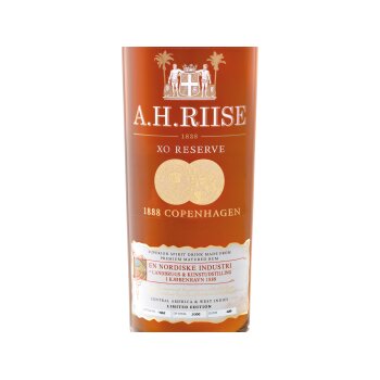 A.H. Riise 1888 Copenhagen Medal (Rum-Basis) mit Geschenkbox 40% Vol