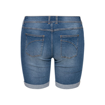 esmara Damen Jeansshorts mit hohem Baumwollanteil, im 5-Pocket-Style - B-Ware