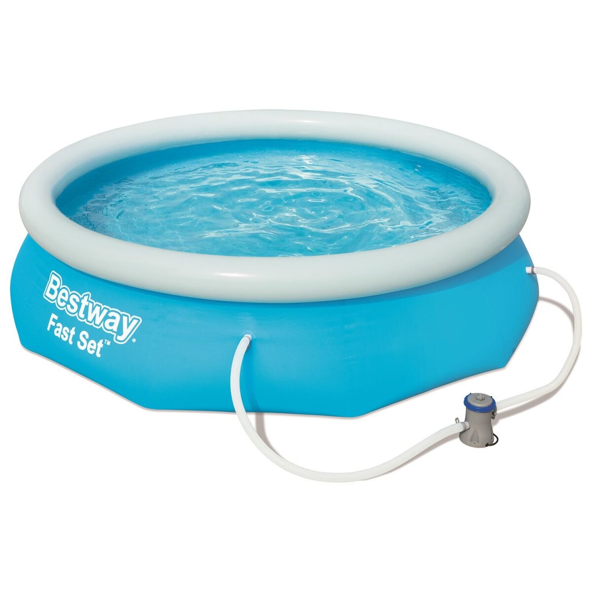 Bestway Fast Set™ Pool, Ø 305 x 76 cm, inkl. Filterpumpe - B-Ware  neuwertig, 37,99 €