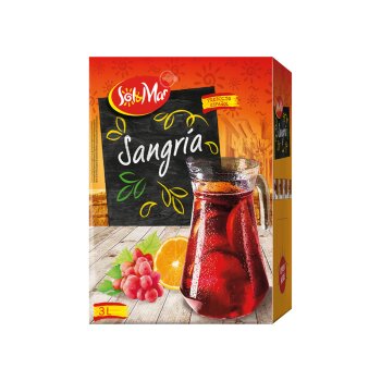 Sol & Mar Sangria 3,0-l-Bag-in-Box, aromatisiertes...