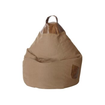 SITTING POINT Sitzsack Beanbag Jamie, beige, XL - B-Ware gut