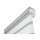 LIVARNO home Duschrollo, 100 x 250 cm, mit praktischen Seitenzug (Streifen) - B-Ware sehr gut