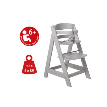roba Kinderhochstuhl »Sit Up III«, mitwachsend und ergonomisch (taupe) - B-Ware gut