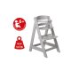 roba Kinderhochstuhl »Sit Up III«, mitwachsend und ergonomisch (taupe) - B-Ware gut