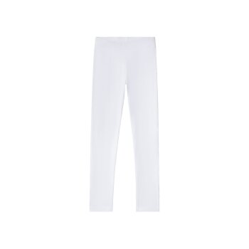 pepperts Kinder Mädchen Leggings, 2 Stück, mit bequemem Gummizugbund (schwarz/weiß, 158/164) - B-Ware sehr gut