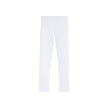 pepperts Kinder Mädchen Leggings, 2 Stück, mit bequemem Gummizugbund (schwarz/weiß, 158/164) - B-Ware sehr gut