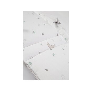 roba 4-teilige »Sternenzauber« Kinderbettgarnitur, weiß - B-Ware sehr gut