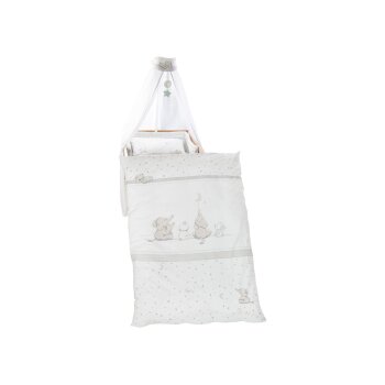 roba 4-teilige »Sternenzauber« Kinderbettgarnitur, weiß - B-Ware sehr gut