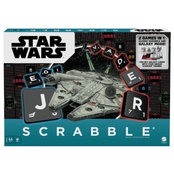 MATTEL Scrabble Star Wars - B-Ware neuwertig