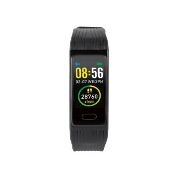 SILVERCREST® Activity Tracker, mit Farbdisplay, inklusive App (Schwarz) - B-Ware sehr gut