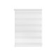 Lichtblick Klemmfix Duo-Rollo, Sonnen- und Sichtschutz, Lichtregulierung, ohne Bohren, Weiß, 90 x 220 cm - B-Ware neuwertig