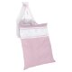 roba Kinderbettgarnitur Glücksengel rosa, 4-tlg Set mit Bettwäsche 100 x 135 cm, Nestchen & Himmel - B-Ware neuwertig