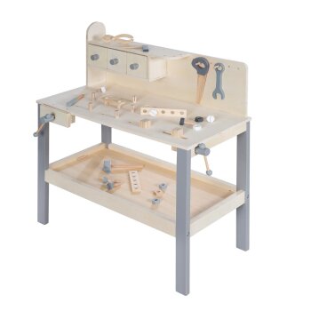 roba Werkbank Holz , inkl. Werkzeugset - B-Ware sehr gut