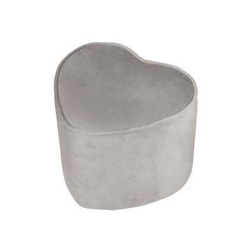roba Kinderhocker in Herzform Lil Sofa, grau - B-Ware sehr gut