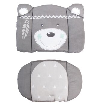 roba 2-teiliger Indibär Sitzverkleinerer, grau -...