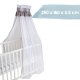 roba Himmel für Babybett, ca. 160 x 250 x 0,5 cm, hellgrau - B-Ware sehr gut