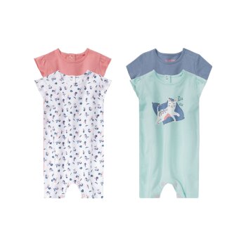 lupilu Baby Mädchen Pyjama, kurz, 2 Stück, aus...
