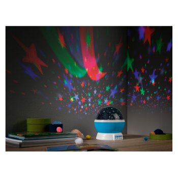 LIVARNO home Nachtlicht, 360°-Rotation (blau) - B-Ware sehr gut