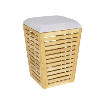 Wenko Bad und Wohnhocker »Bambus«, mit...