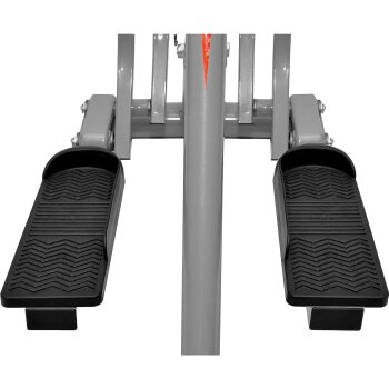 CHRISTOPEIT SPORT Nordic Walker Crosstrainer mit Bauchkissen, silber - B-Ware gut